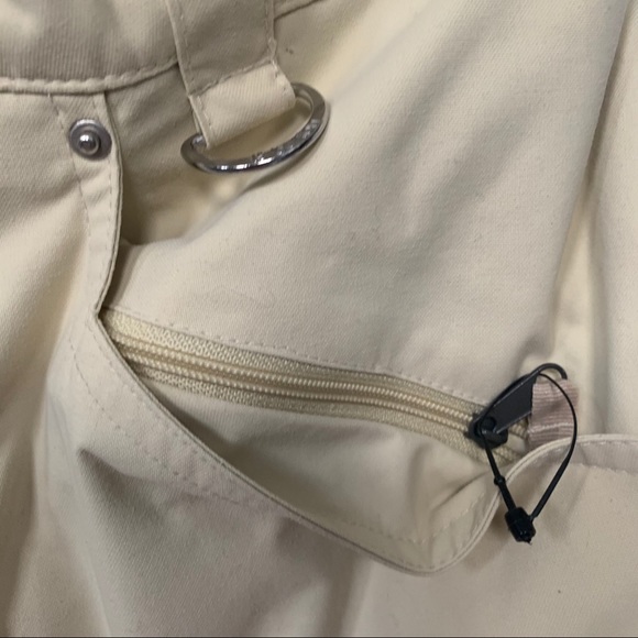 {Burton} NWOT cream snowboard pants size small - Picture 4 of 8